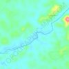 Saint John River topographic map, elevation, terrain