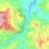 IT4030013 - SIC - Fiume Enza da La Mora a Compiano topographic map, elevation, terrain
