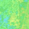 Moon Lake topographic map, elevation, terrain