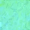 Cypress Lake topographic map, elevation, terrain