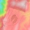 Three Mile Dam topographic map, elevation, terrain