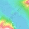 Spirit island topographic map, elevation, terrain