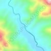Onoto topographic map, elevation, terrain