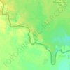 Pilcomayo River topographic map, elevation, terrain