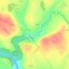 Mountain River topographic map, elevation, terrain