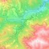 Dilijan topographic map, elevation, terrain