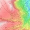 Tatev topographic map, elevation, terrain