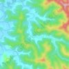 Narone Creek topographic map, elevation, terrain