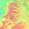 Steigerwald topographic map, elevation, terrain
