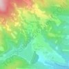 Изобильное topographic map, elevation, terrain