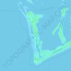 Fort De Soto County Park topographic map, elevation, terrain
