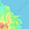 Circuit topographic map, elevation, terrain