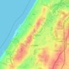 Ashkelon topographic map, elevation, terrain