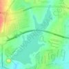 Jabi Reservoir topographic map, elevation, terrain