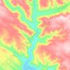 Маралиха topographic map, elevation, terrain