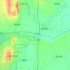 新沂河 topographic map, elevation, terrain