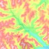 Troups Creek topographic map, elevation, terrain