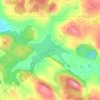 Jacko Lake topographic map, elevation, terrain