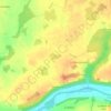Étang Maleray topographic map, elevation, terrain