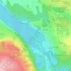 Lacamas Lake Shoreline Open Space topographic map, elevation, terrain