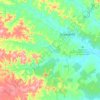 Tranqueras topographic map, elevation, terrain