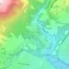 Cragieburn topographic map, elevation, terrain
