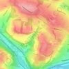 Walkworth Wood topographic map, elevation, terrain