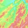 Булга topographic map, elevation, terrain