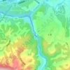 Nabari river topographic map, elevation, terrain
