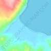 Rincon Beach topographic map, elevation, terrain