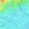 Park Presikhaaf topographic map, elevation, terrain