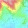 Agua Potável topographic map, elevation, terrain