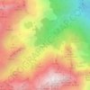 Ibón de la Escarpinosa topographic map, elevation, terrain