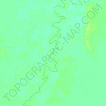 Río Machupo topographic map, elevation, terrain