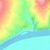 Андреевка topographic map, elevation, terrain