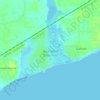 Buccaneer State Park topographic map, elevation, terrain