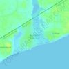 Buccaneer State Park topographic map, elevation, terrain