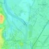 Maas topographic map, elevation, terrain