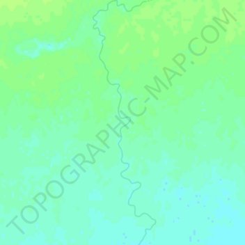 Дюра Восточная topographic map, elevation, terrain
