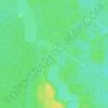Joseph Lake topographic map, elevation, terrain