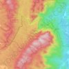 Parque Estadual Pico do Marumbi topographic map, elevation, terrain