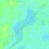 Lake Lockie topographic map, elevation, terrain