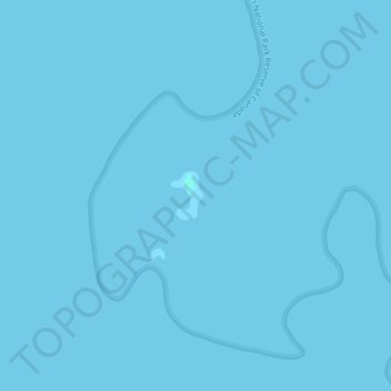 Seabird Rocks topographic map, elevation, terrain