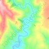 Ribeira de Aveleda topographic map, elevation, terrain