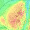 Adirondack Mountains topographic map, elevation, terrain
