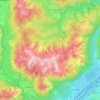 Rofan topographic map, elevation, terrain