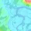 Keswick Island topographic map, elevation, terrain