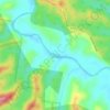 Deua River topographic map, elevation, terrain