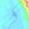 Laguna Parinacota topographic map, elevation, terrain