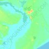 Arroio Pelotas topographic map, elevation, terrain